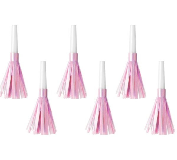 Feesttoeters licht roze