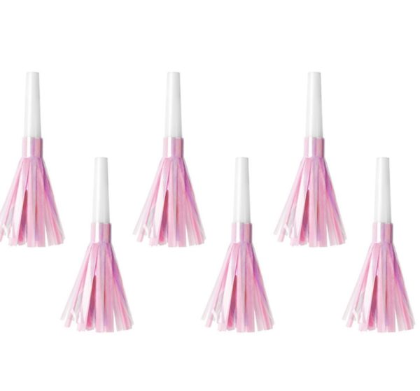 Feest toeters licht roze