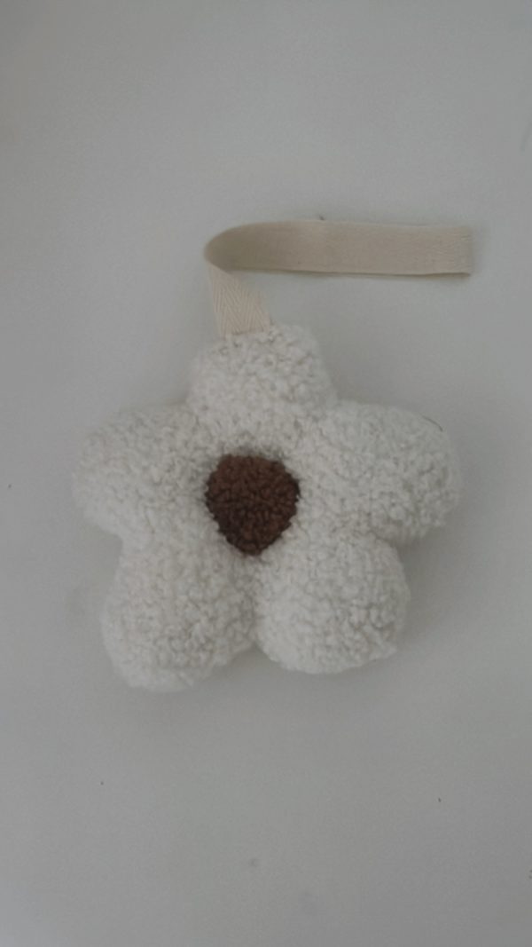 speenhanger madelief wit/creme