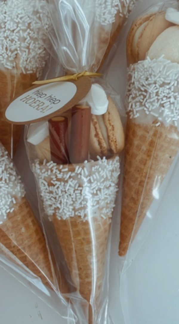 ijs traktatie neutraal/ beige