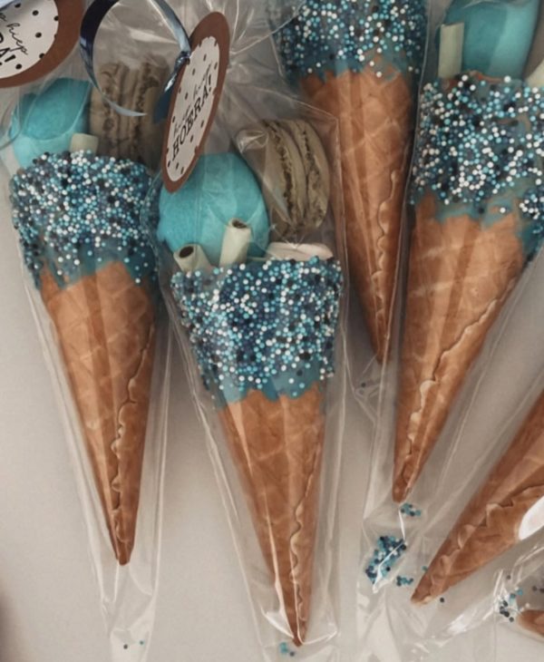 ijs traktatie blauwe variant